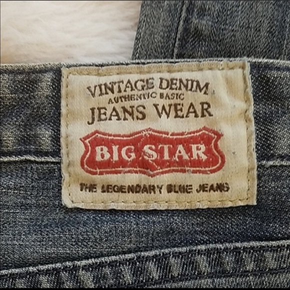 Big Star Rikki cropped jeans. Low rise. - Picture 5 of 5